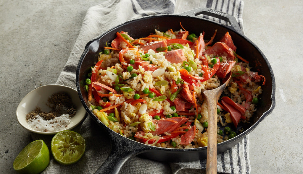 Alaska Salmon Fried Rice