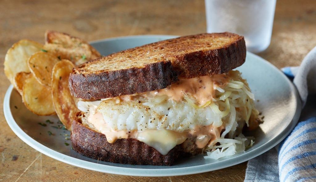 Alaska Cod Reuben