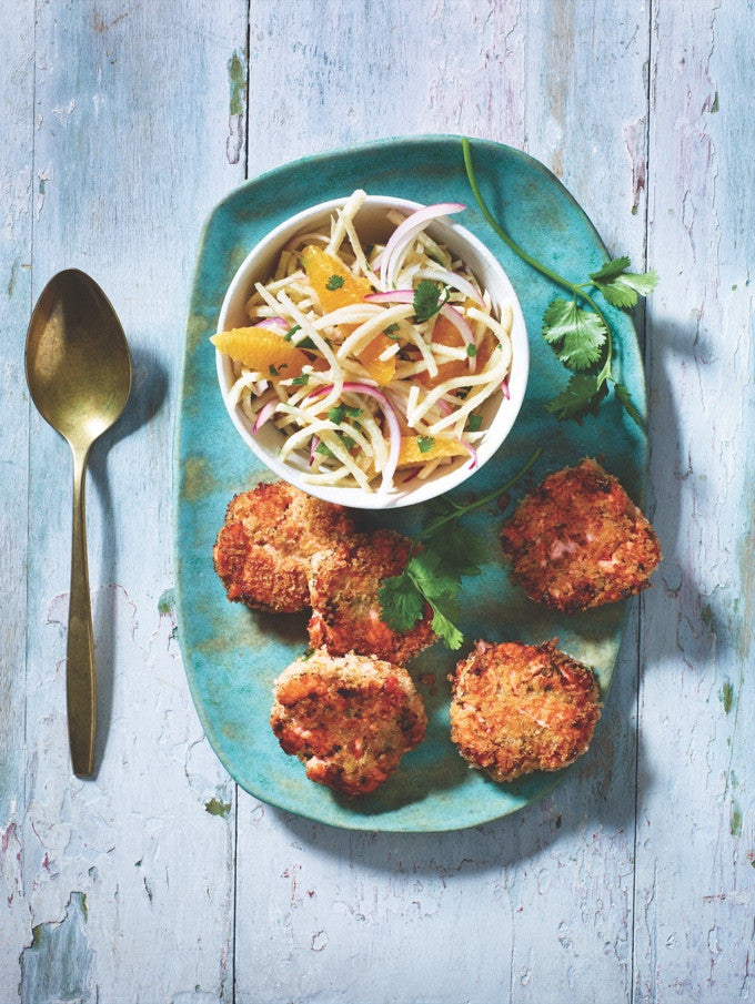 Diane Morgan's Panko Salmon Cakes
