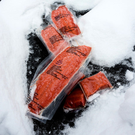 Sockeye Salmon, Fillet/Portion Combo, SHIPS NOW